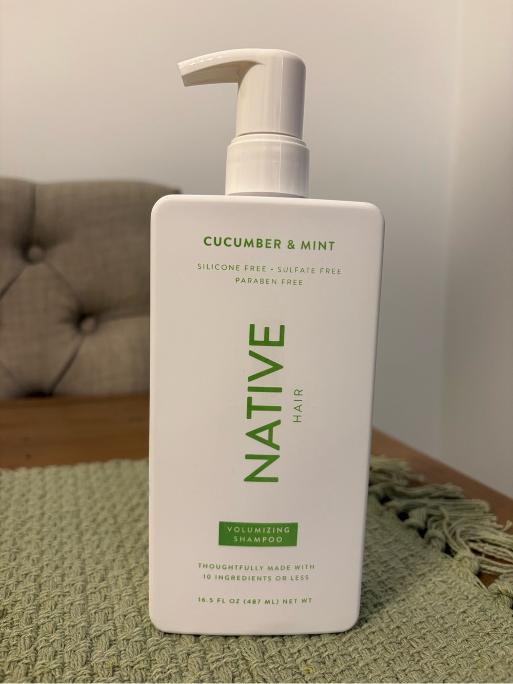Native Cucumber & Mint Volumizing Shampoo